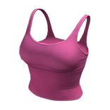 Tank Top Pink Tight Basic Cami Baddie Tee Shirt