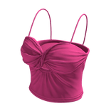 Tank Top Pink Tight Basic Cami Baddie Tee Shirt