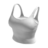 Tank Top White Tight Basic Cami Baddie Tee Shirt