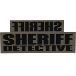 T/B Sheriff Detective Patches (LBV)