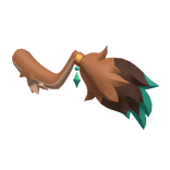 Teal-Accented Sphinx Tail