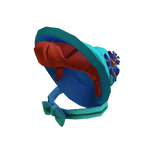 Teal Expectations Bonnet with Red Hair