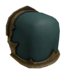 Teal Gold Traitor Praetorian Left Pauldron