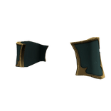 Teal Gold Traitor Praetorian Tassets