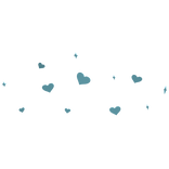 Teal Heart and Star Aura
