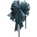 Teal Lace Bow Headpiece