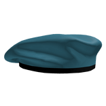 Teal Military Beret