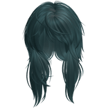 Teal Scene Hair