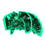 Teal Sparkle Time Bacon Hair