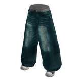 Teal Wash Jeans