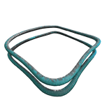 Teal/Blue Egyptian Beaded Bracelet (Left)