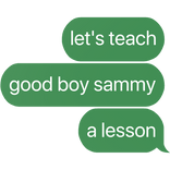 team green bean sammy lesson grow a garden text