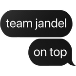 team jandel on top grow a garden admin text