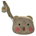 Teddy Crossbody Bag (Vanila)