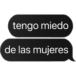 tengo miedo de las mujeres texto