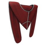 Terek Cossack Red & Silver Bashlyk