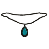 Archived Turquoise Teardrop Necklace 