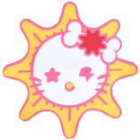 Glo Gang Kitty Sun Rug [F]