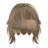 Textured Fringe Blonde Hair