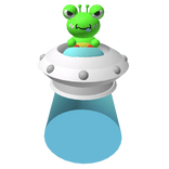 The Frog Alien's UFO