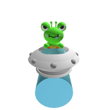 The Frog Alien's UFO Hat