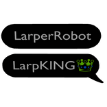 the larp king IS HERE