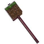 The Powerful Game Block Staff ( White )