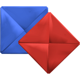 🕹 The Salesman Squid Game Blue & Red Ddakji Cards