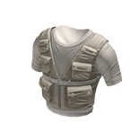 The Weeknd Cream Tactical Vest