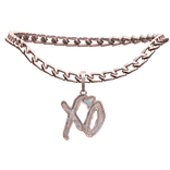 The Weeknd Rose Gold XO Chain