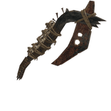The Wraiths Rusted Wooden Machete