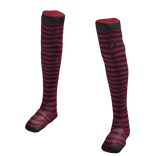 Thigh Highs Red Socks