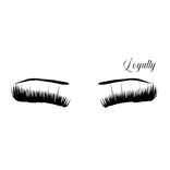 Thin eyebrows w lashes loyalty tat