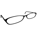 Thin Glasses Black