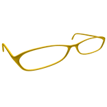 Thin Glasses Yellow