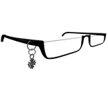 Thin Rimmed Chrome Chain Glasses
