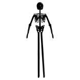 Thin Tall Black Skeleton Bundle (Steal a Brainrot)