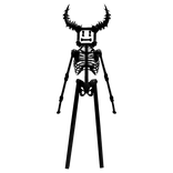 Thin Tall Black Skeleton Bundle (Steal a Brainrot)