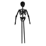 Thin Tall Black Skeleton Bundle [Steal a Brainrot⏰