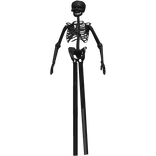 Thin Tall Black Skeleton Bundle [Steal a Brainrot]