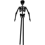 Thin Tall Black Skeleton Bundle [Steal a Brainrot]