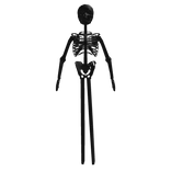 Thin Tall Black Skeleton Bundle [Steal a Brainrot]