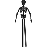 Thin Tall Black Skeleton Bundle [Steal a Brainrot]