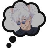 Thinking About Gojo Satoru Catboy 
