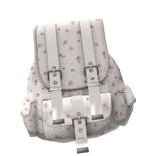 thrifted vintage floral mori kei igari backpack 