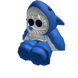 Tiburon azul de apoyo emocional