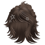 Tied Up Anime Samurai Ponytail (Brown)