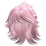 Tied Up Anime Samurai Ponytail (Pink)