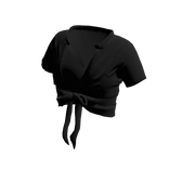 Tied Up Top Short Sleeve Shirt