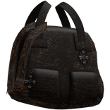 Tiger Left Gothic Hand Held Bag With Scarf